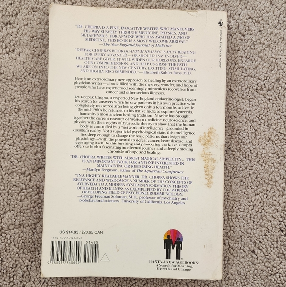 Quantum Healing book - Picture 2 of 2